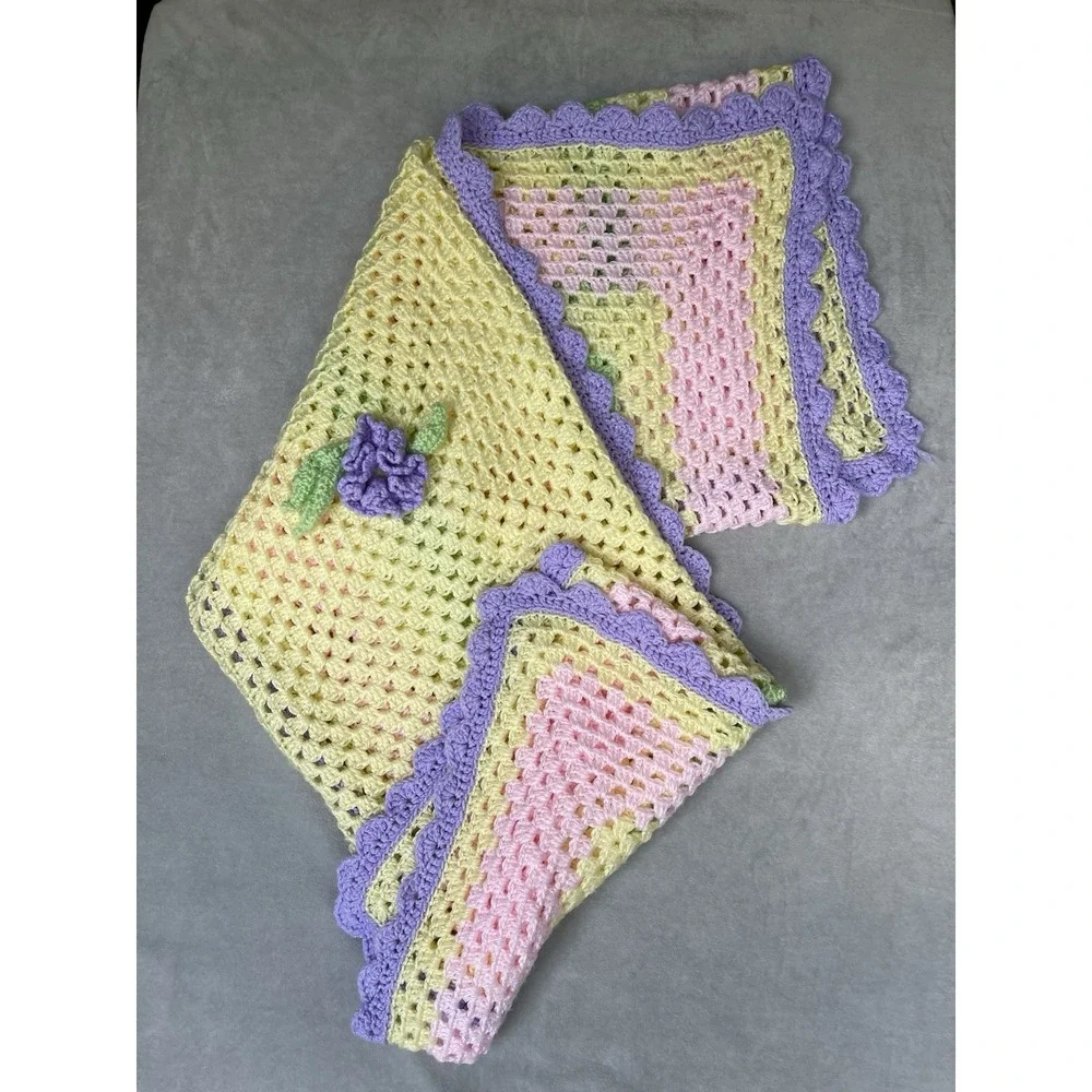 Handmade Crocheted Granny Square 45